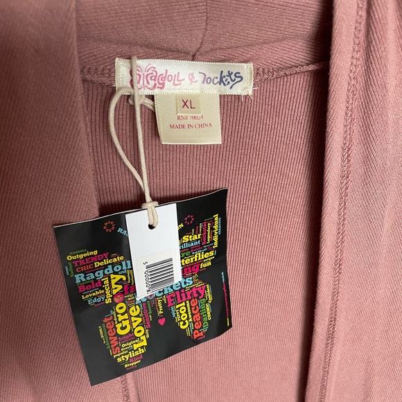 Rag doll & Rockets Flowy Cardigan, NWT - Picture 4 of 4